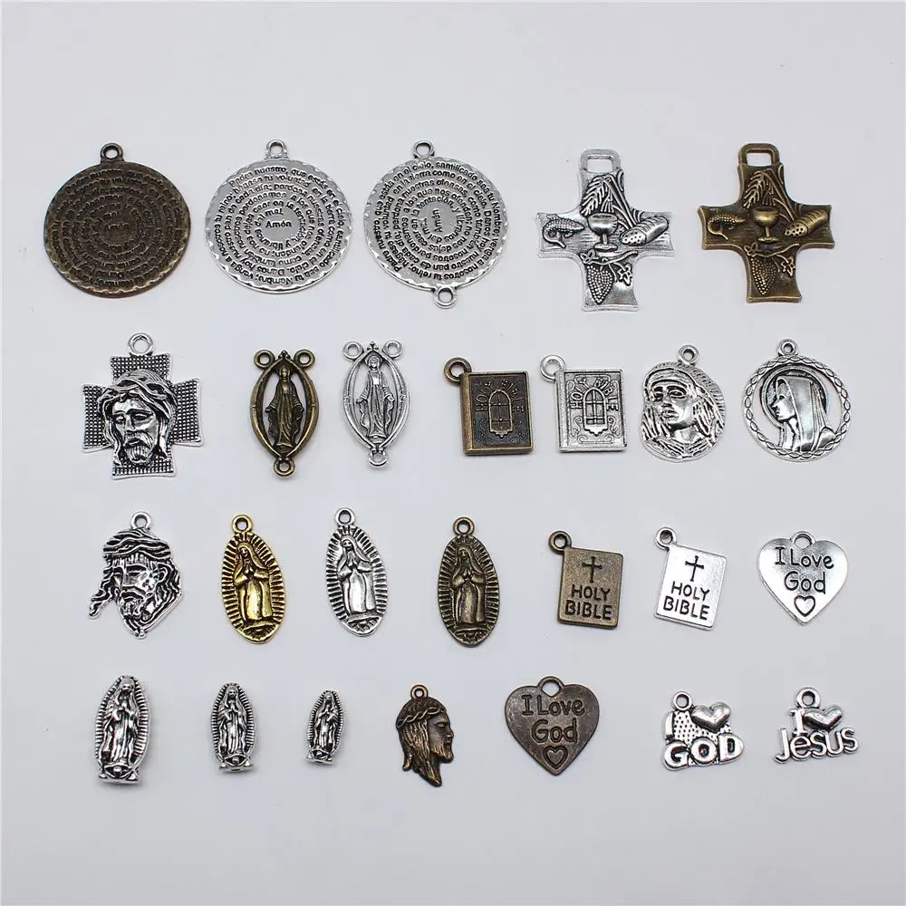 

10 шт., подвески-монахини под старину