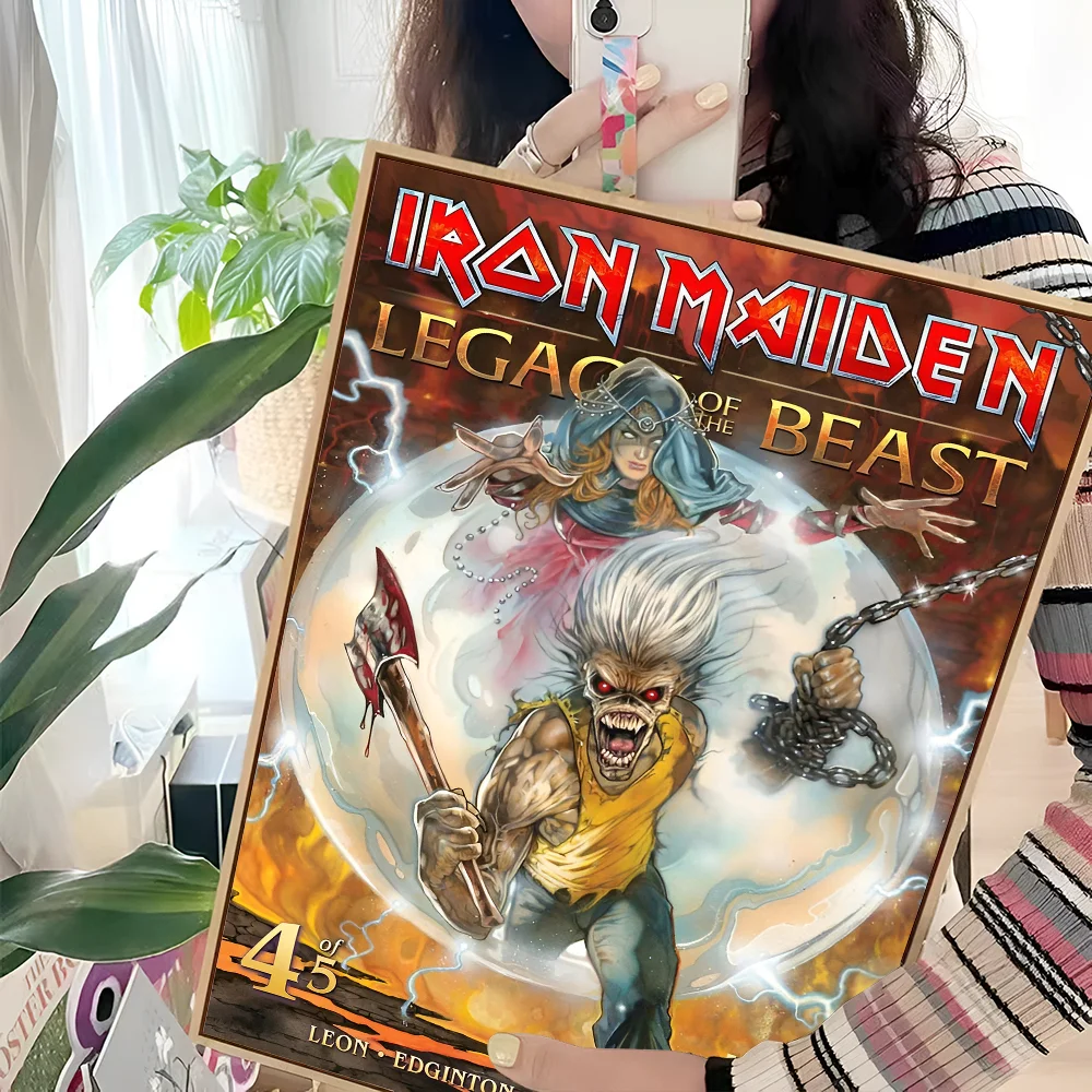 

Настенные плакаты MINISO Iron Maiden