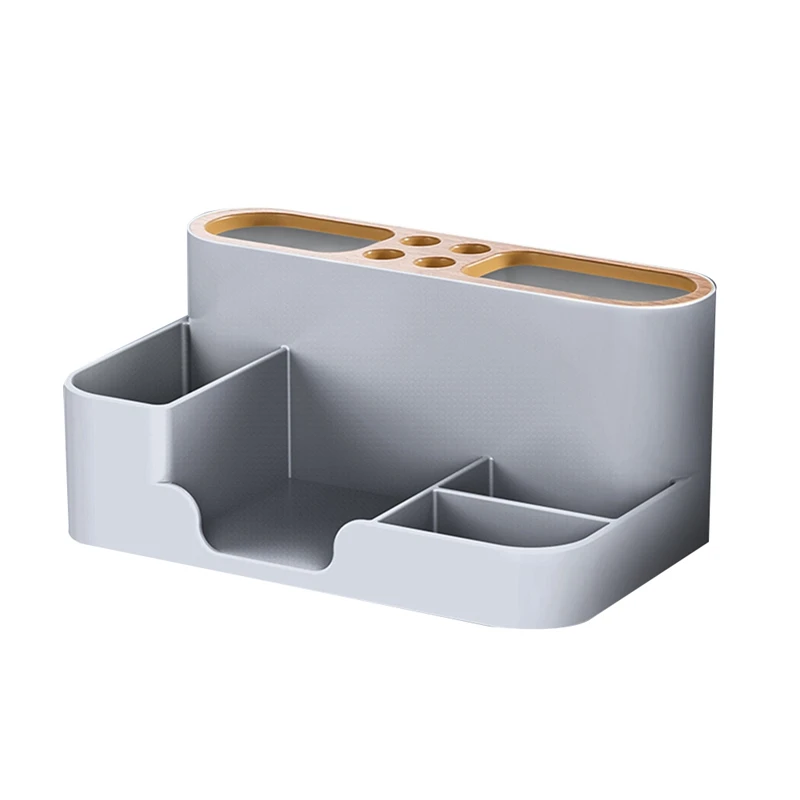 

Многофункциональная коробка для хранения канцелярских принадлежностей, настольный держатель для ручек, ТВ, фотокосметическая коробка