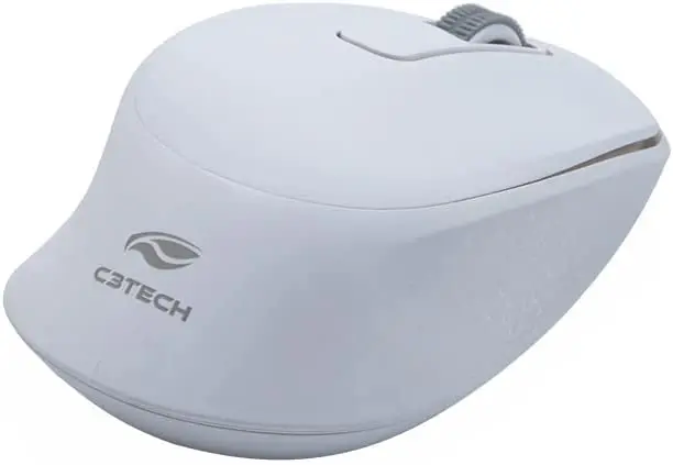 

Mouse Bluetooth M-BT200WH Branco - Wifi 2.4GHz sem fio Windows MacOS Linux Chrome 1600DPI receptor Nano USB botões silenci