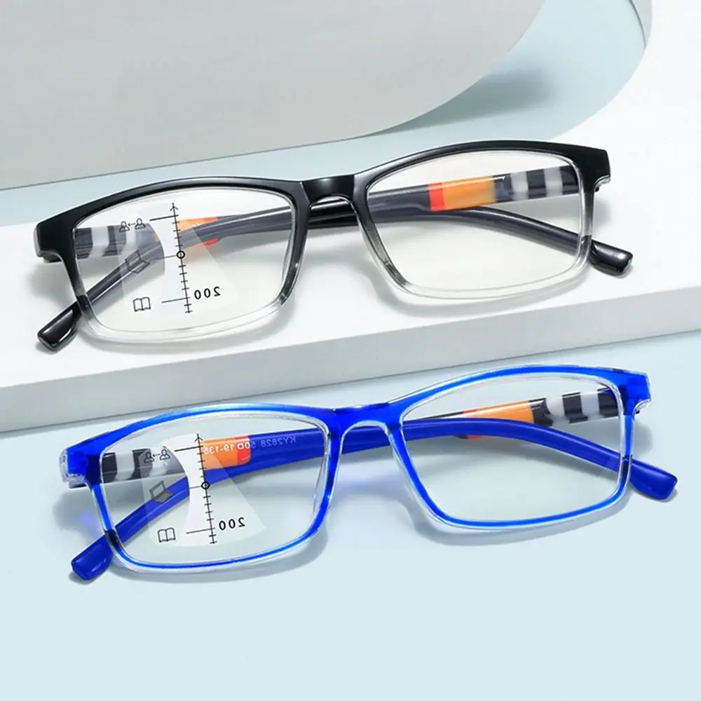 

Multi-Focus Progressive Reading Glasses For Men Women Anti-blue Light Near Far Presbyopia Eyeglasses