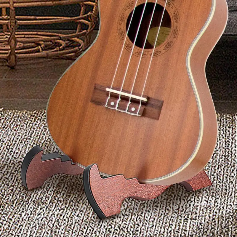 Подставка для укулеле складной деревянный кронштейн хранения дисплея