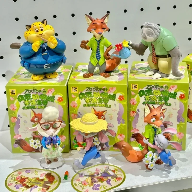 Игрушки из мультфильма зверополис Disney коллекционные настольные украшения Джуди