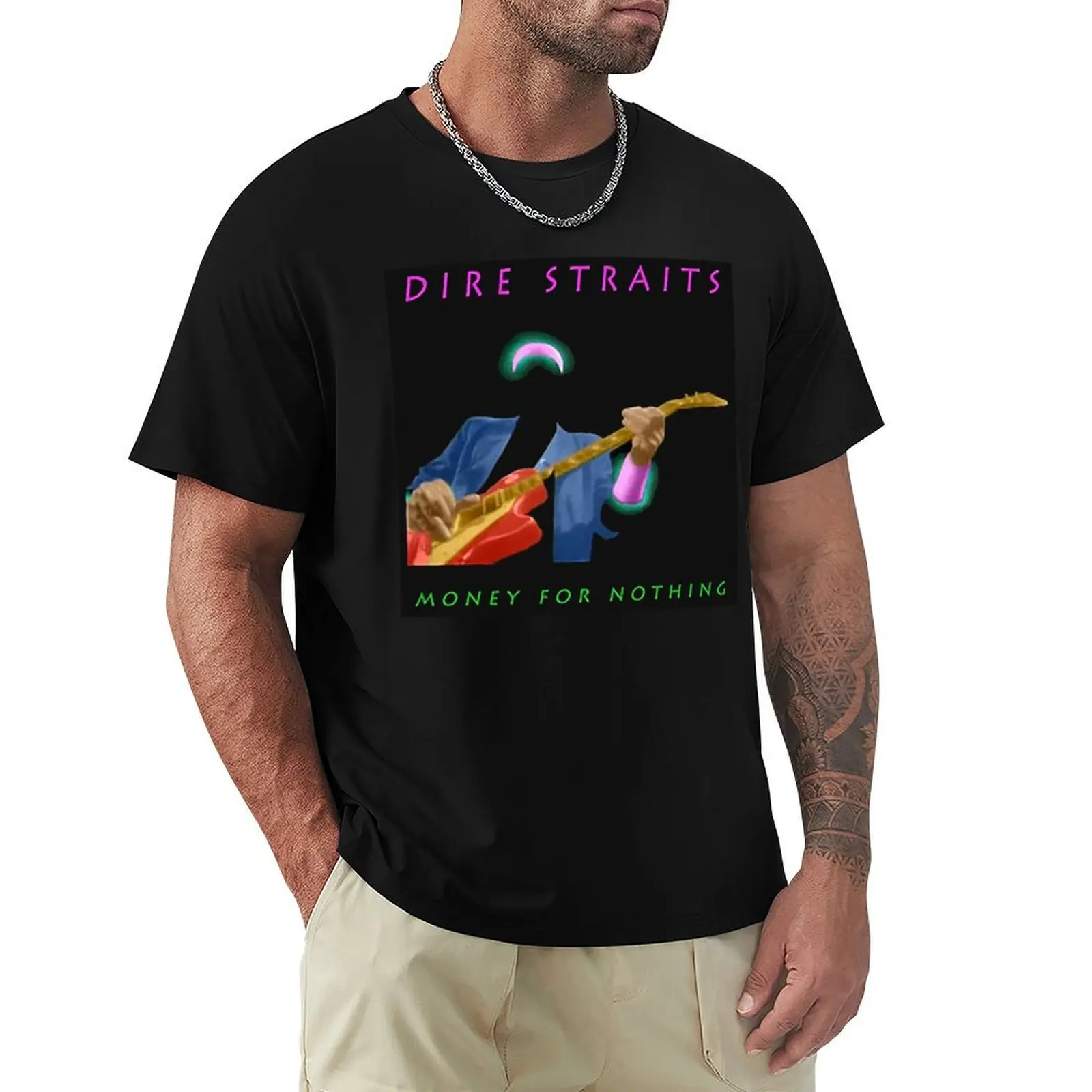 Dire straits colection - футболка с логотипом рубашки рисунком мужские забавные футболки