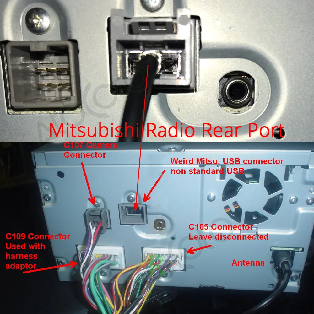 Кабель-удлинитель USB для Mitsubishi ASX Lancer Outlander Pajero Eclipse 1 5 м |