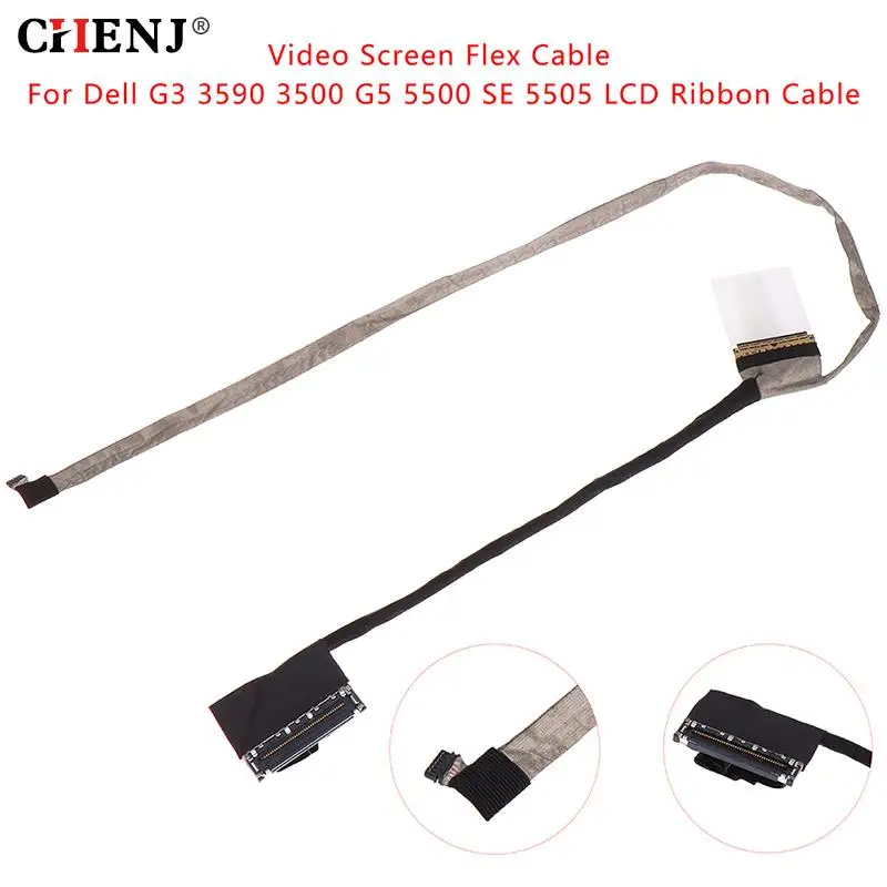 

Гибкий кабель для видеоэкрана для ноутбука Dell G3 3590 дюйма, светодиодный кабель для ноутбука, 025H3D 450.0H701.0002