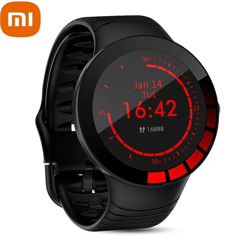 

Xiaomi Sport Smart Watch Men IP68 Waterproof Full Touch Screen Silicone Heart Rate Monitor Strap SmartWatch for Android IOS