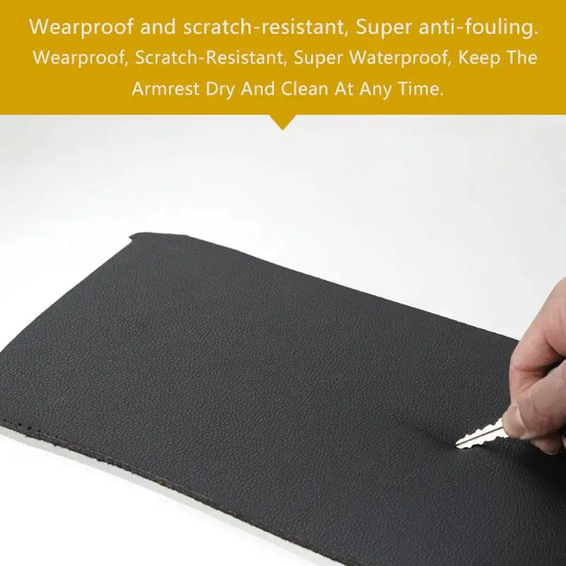 

Черный Защитный Кожаный Автомобильный подлокотник, защитный чехол, автомобильный центральный подлокотник, чехол, аксессуары для 20152018