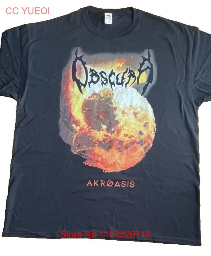 Затемненная-акроаза-альбомная футболка размер XL неизношенная новая Death Metal