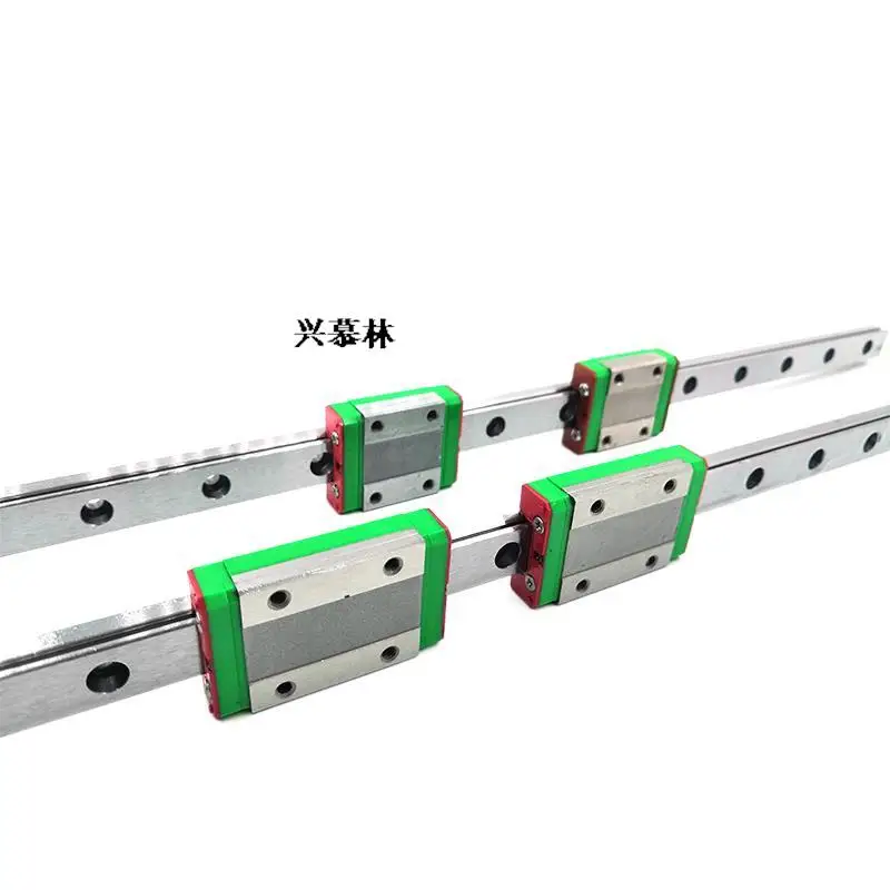 

Направляющая MGN 2 шт., направляющая MGN + 4 шт. блок MGN MGN7 MGN12 MGN15 MGN9 300 350 400 450 500 600 800 мм, миниатюрная линейная направляющая