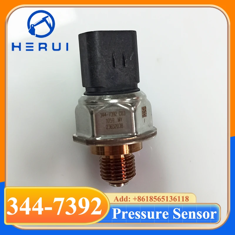 344-7392 3447392 Датчик давления Common Rail для 320E 336E 311F 312E 314E 316E 318E 323E 324E E325F E323F