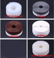 5meters 45mmsilicone rubber sealing strip self adhesive excluder strip for doors windows sealing the bottom of the door