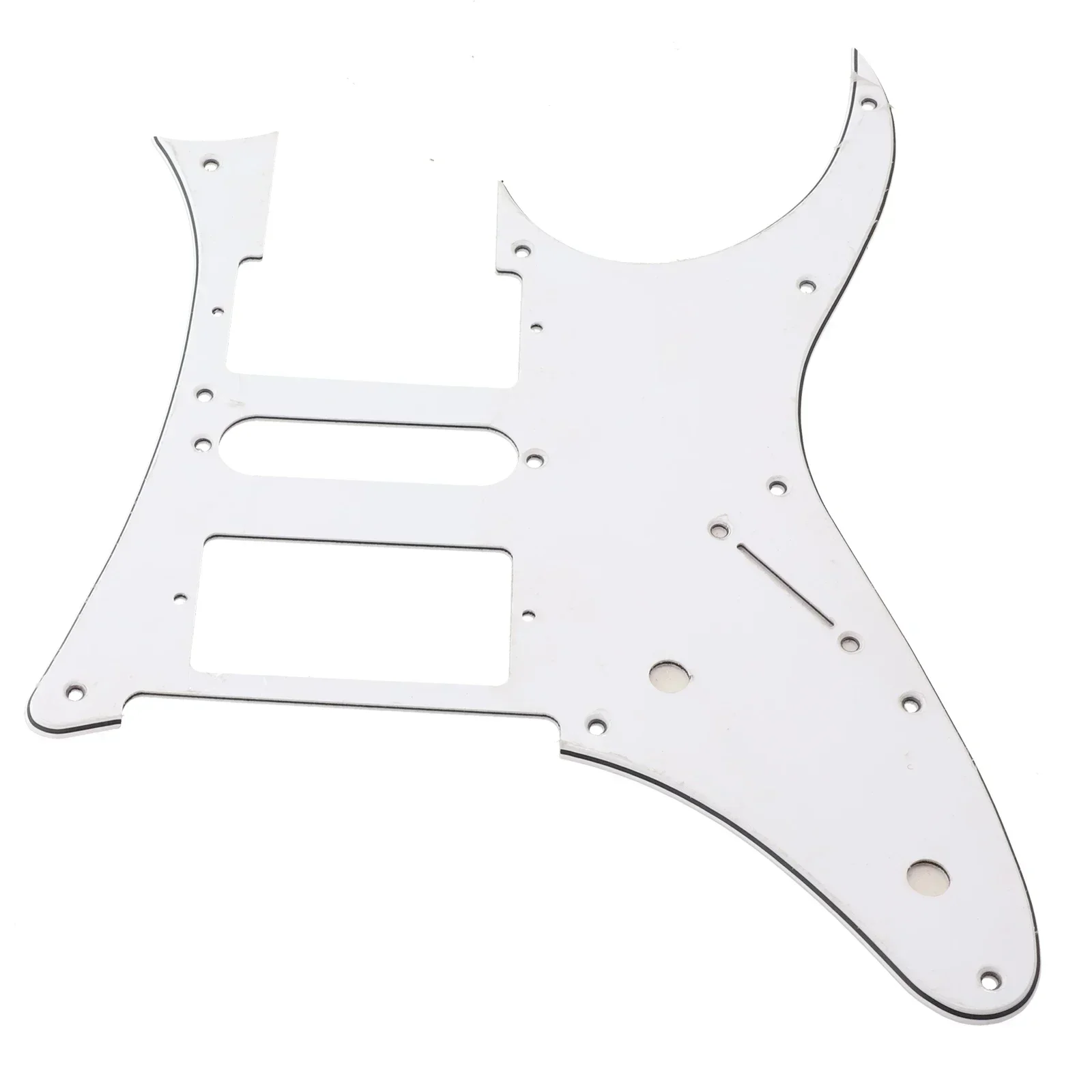 Премиум электрогитара Pickguard HSH хамбакер сменная царапинная пластина белый/черный