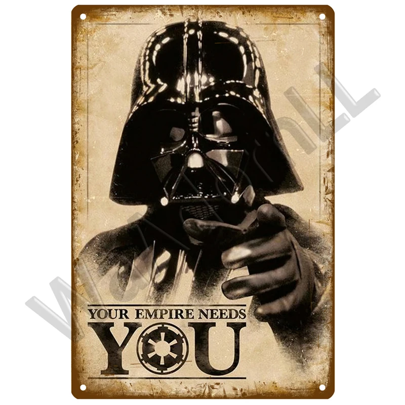 

Металлическая вывеска фильм винтаж