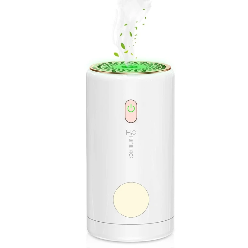 

Portable Mini Humidifier,Small Cool Mist Humidifiers,USB Desktop Humidifiers,Quiet Air Humidifier for Bedroom Car