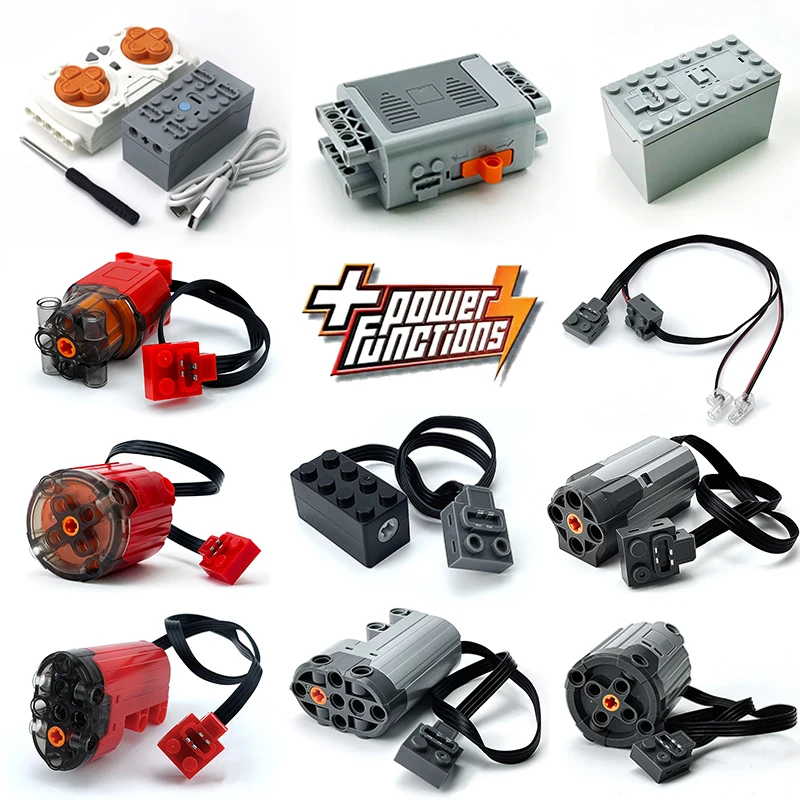 Механические запчасти MOC силовые функции RC Серводвигатель M XL L совместимый с 8882