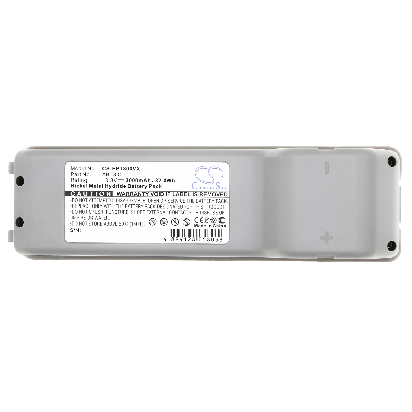 Ni-MH вакуумный аккумулятор для Euro Pro Shark SV800C VX63 XBT800 XBT800W SV800CH