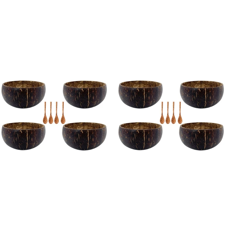 

Набор из 2 натуральных искусственных ложек, креативные кокосовые чаши, фрукты, Салатница, лапша, Деревянная миска, посуда