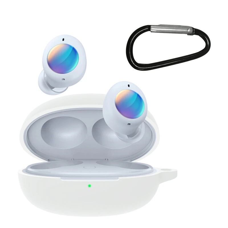 

Soft Silicone Protective Cover Shell Anti-fall Earphone Case For -realme Buds Air 2 Neo Wireless Earbud