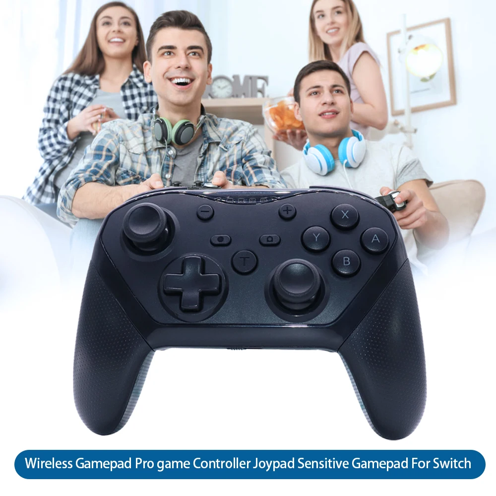 

Comfortable Wireless Gamepad Impact Resistance Ergonomic Fast Charging Dock Station Charger Abs Game Console For Switch