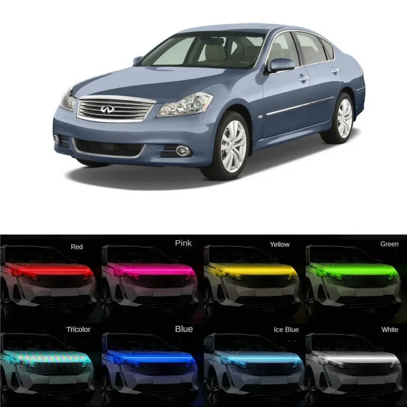 

Светодиодная решетсветильник радиатора для infiniti Q50 ex30d ex37 fx35 fx45 fx37 q45 Q40 Q70 QX50 QX60 QX70 QX80 fx50 g37