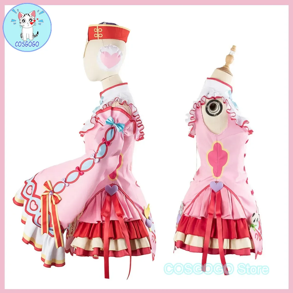 COSGOGO Uma Musume: Pretty Derby Agnes цифровой косплей костюм аниме игра Хэллоуин женское платье