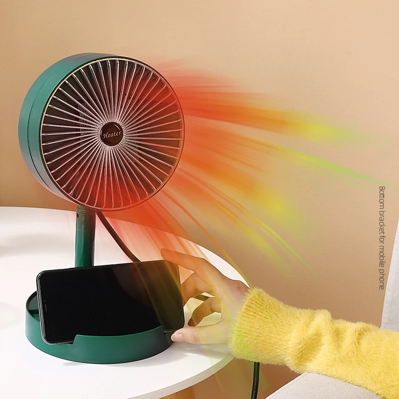 

Складные обогреватели, электрический обогреватель вентилятора, домашние обогреватели 1000 Вт PTC, нагрев для спальни, офисного пространства, 2 ...