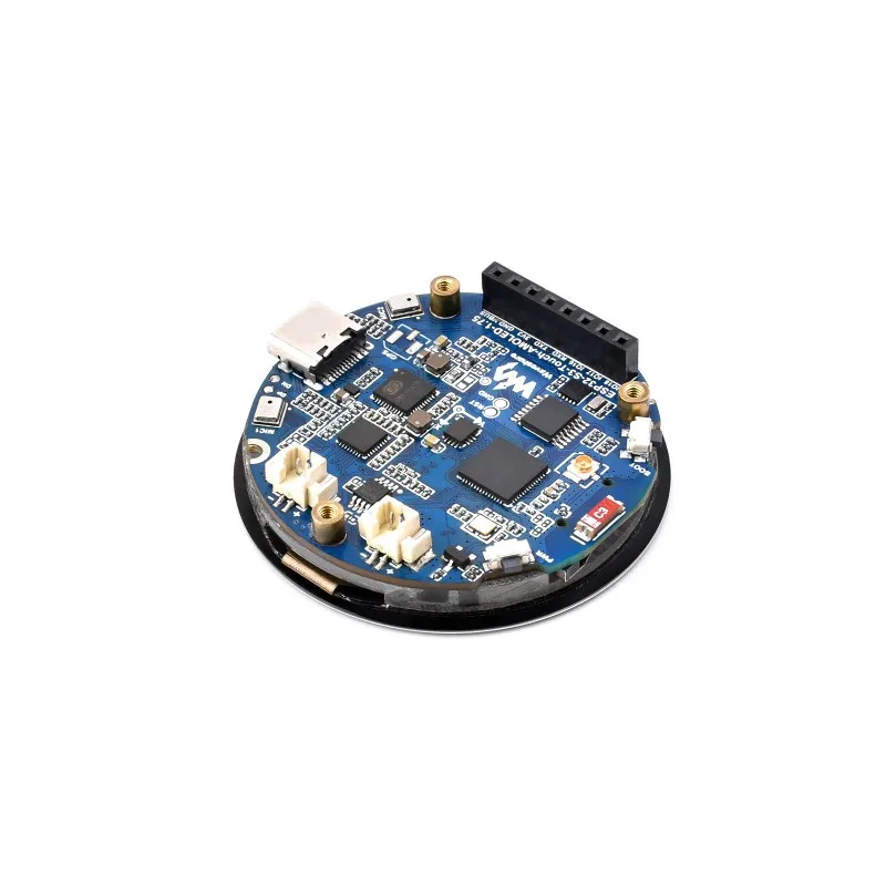 Фото Комплект для разработки ESP32-S3 WiFi+BLE 5.0 с круглым AMOLED-экраном 1,75 дюйма (466x466) и сенсорным управлением, двойным микрофоном для проектов умных носимых устройств и DIY-проектов IoT №4