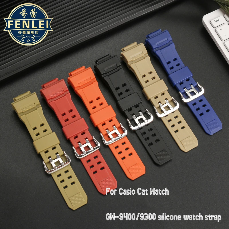 

Rubber Watch Strap for Casio G-Shock GW9400 GW9300 Replacement Bracelet Resin Bracelet Waterproof Watch band Accessories 16MM