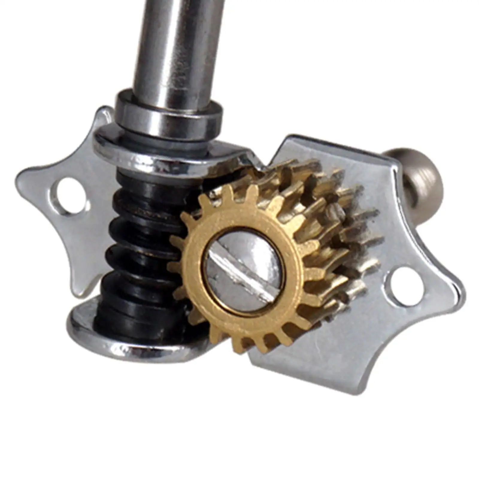 

4Pcs Ukulele Tuning Pegs Guitar Accessories Concave Button Open Front Hole