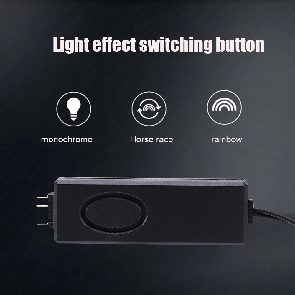 

Домашнее светодиодное освещение, универсальное офисное портативное пластиковое освещение с разъемом SATA, контроллер ARGB, система охлаждения...