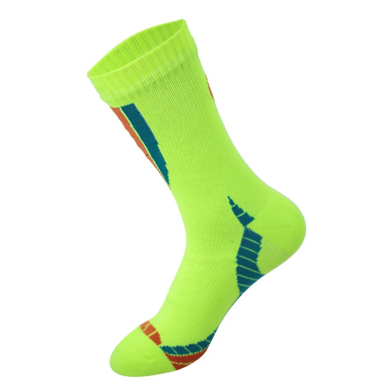 Xlwsbcr Mid-tube Ski Socks Cycling Camping Sports Wading Breathable Warm Men's and women's Outdoor Waterproof Socks