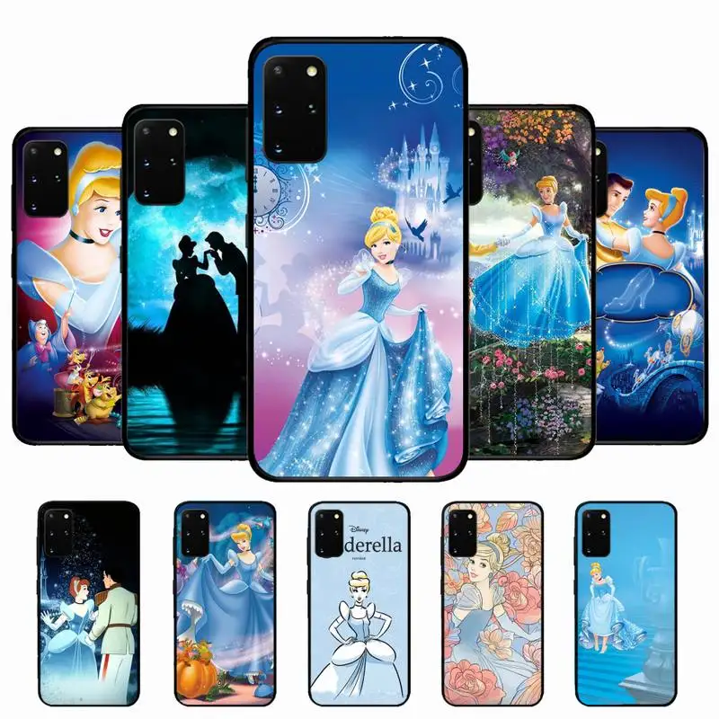 

Disney Cinderella princess Phone Case for Samsung S10 21 20 9 8 plus lite S20 UlTRA 7edge