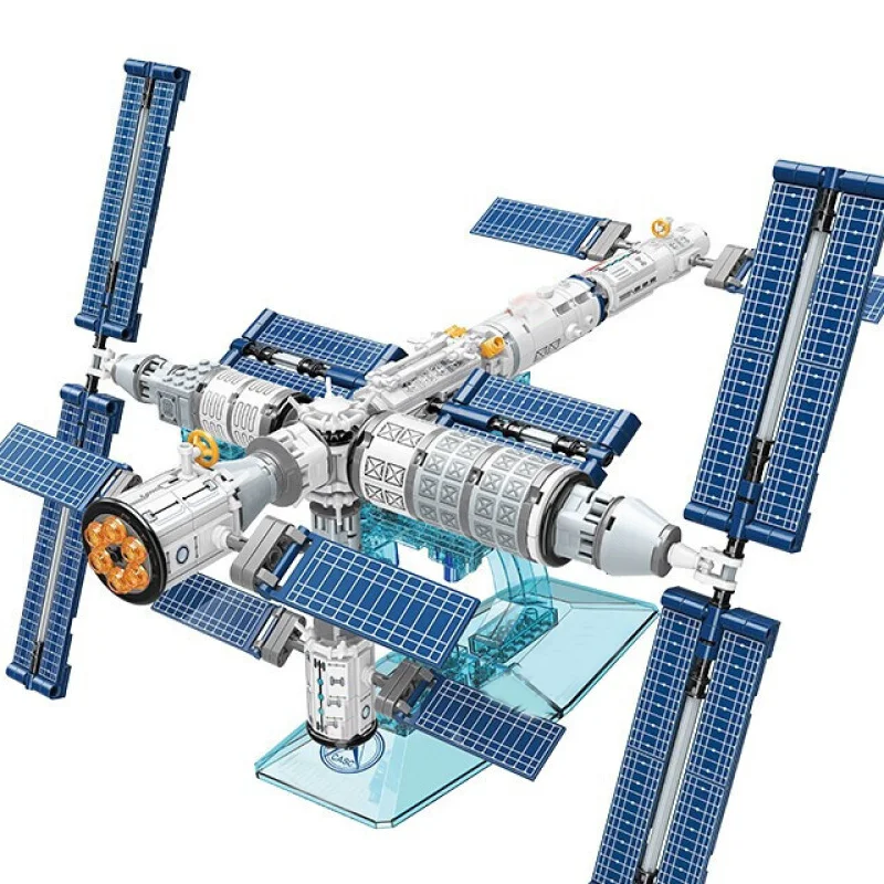 Конструктор космическая станция Qman Сатурн в ракета Шаттл | Игрушки и хобби