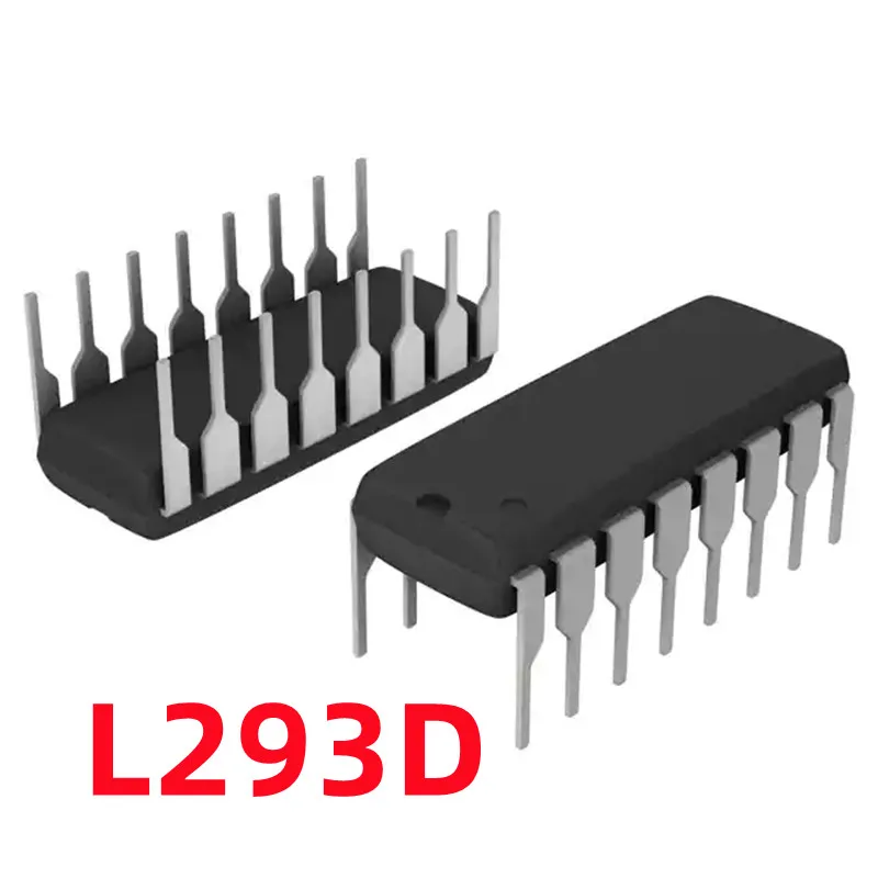 1 шт. новый оригинальный L293 L293D чип драйвера IC четыре диода прямая интерполяция DIP16