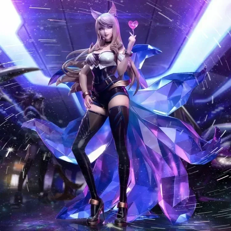 Лидер продаж оригинальные игрушки Apex-toys Ahri девять хвостов Лига Легенд Lol модель