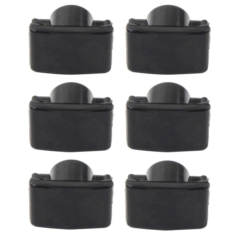 6 шт. черный мотоциклетный гидравлический натяжитель цепи нейлоновая накладка