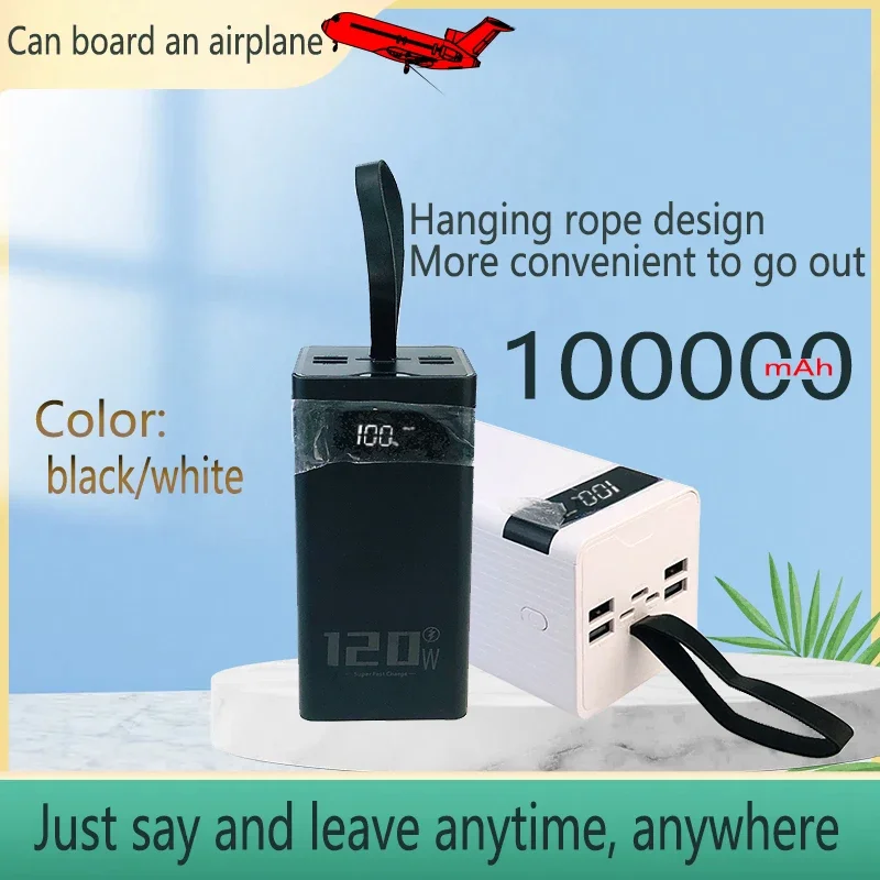 Портативное зарядное устройство Power Bank 100000 mAh