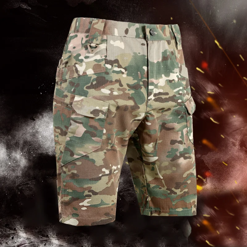 

Military Cargo Shorts Men jogging Streetwear Summer Cotton Shorts Men Brand Tactics outdoor Camouflage Casual shorts man