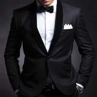 2022 new arrival black men suit set groom wedding suits for men costume homme business suits terno masculino 2pcsblazerpants%ef%bc%89