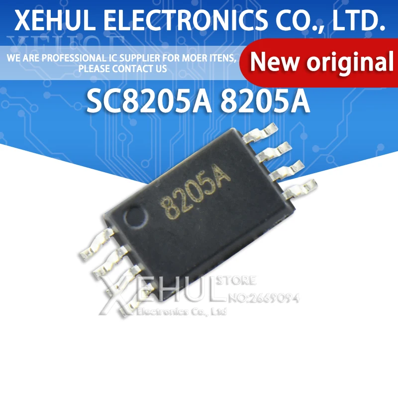 10/20/50/100 шт. новый SMD SC8205A TSSOP-8 FS8205A 8205A MOS чип транзистора с полевым эффектом