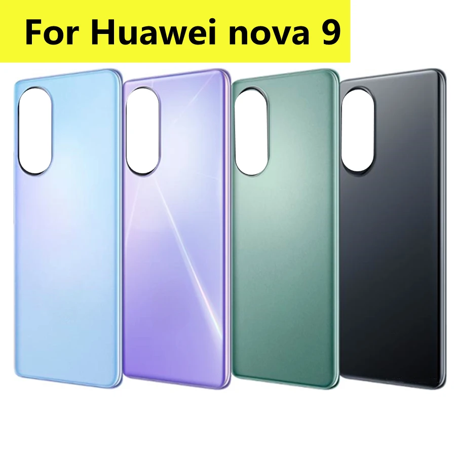 

6.57" For Huawei nova 9 Battery Back Cover Housing Door Rear Glass Case for Huawei Nova9 Nova 9 Back Battery Cover