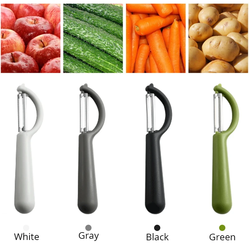 

KONCO Ultra Sharp Fruit and Vegetable Peelers,Julienne Peeler for Potatoes with Ergonomic Silicone Handle,Kitchen Gadgets