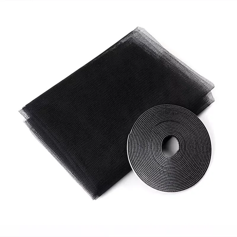 

Anti Mosquito Flying 130x150cm Window Screen Kitchen Door Bug adhesive Room Insect New Mesh Protector Nets Curtains Self