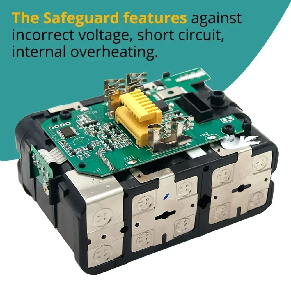 Аккумуляторная батарея 18 В для Makita электрическая ремонта 6 0 Ач BL1830 BL1815 BL1860 BL1840 BL1850