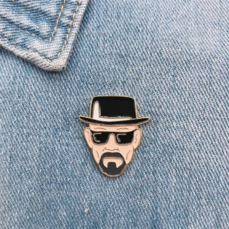 

Breaking Bad Brooch Pin Insignia Chest Badges Decor Clothing Lightweight Jewelry Accessories