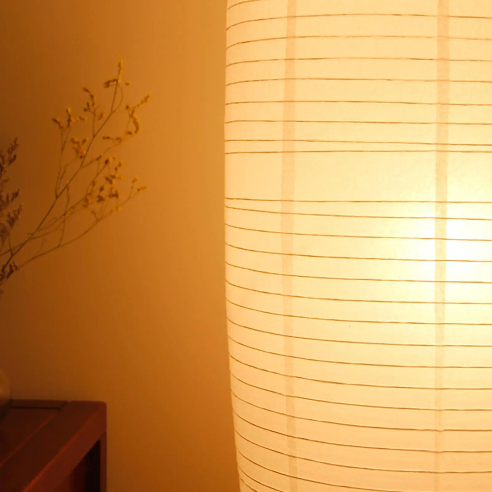

Rice Paper Floor Lamp Shade Simple for Bedrooms Living Room Home Hotel