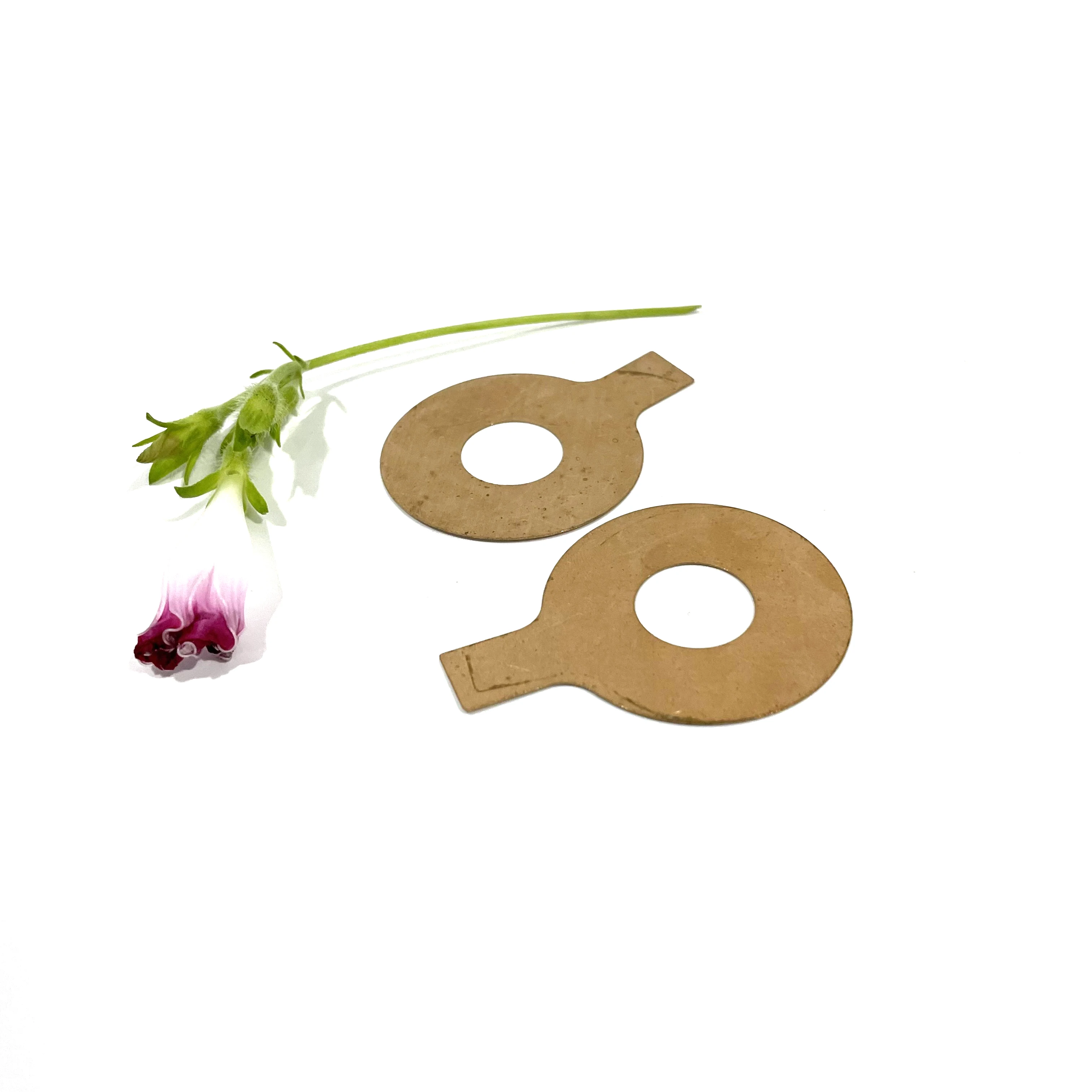 50X17 мм, пьезоэлектрические керамические электроды, медные электроды