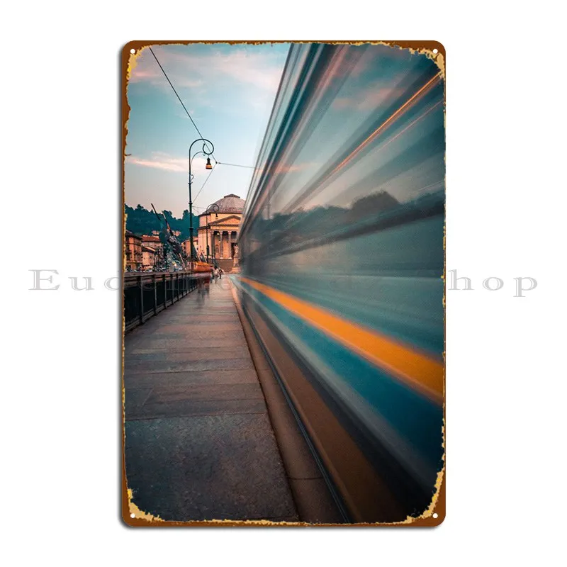 

Металлический плакат на стену в стиле м/м «Турин»