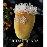 luxury headpiece for bride wholesale rhinestone birthday party wedding tiaras bridal hair accessories women tiara 2021 new
